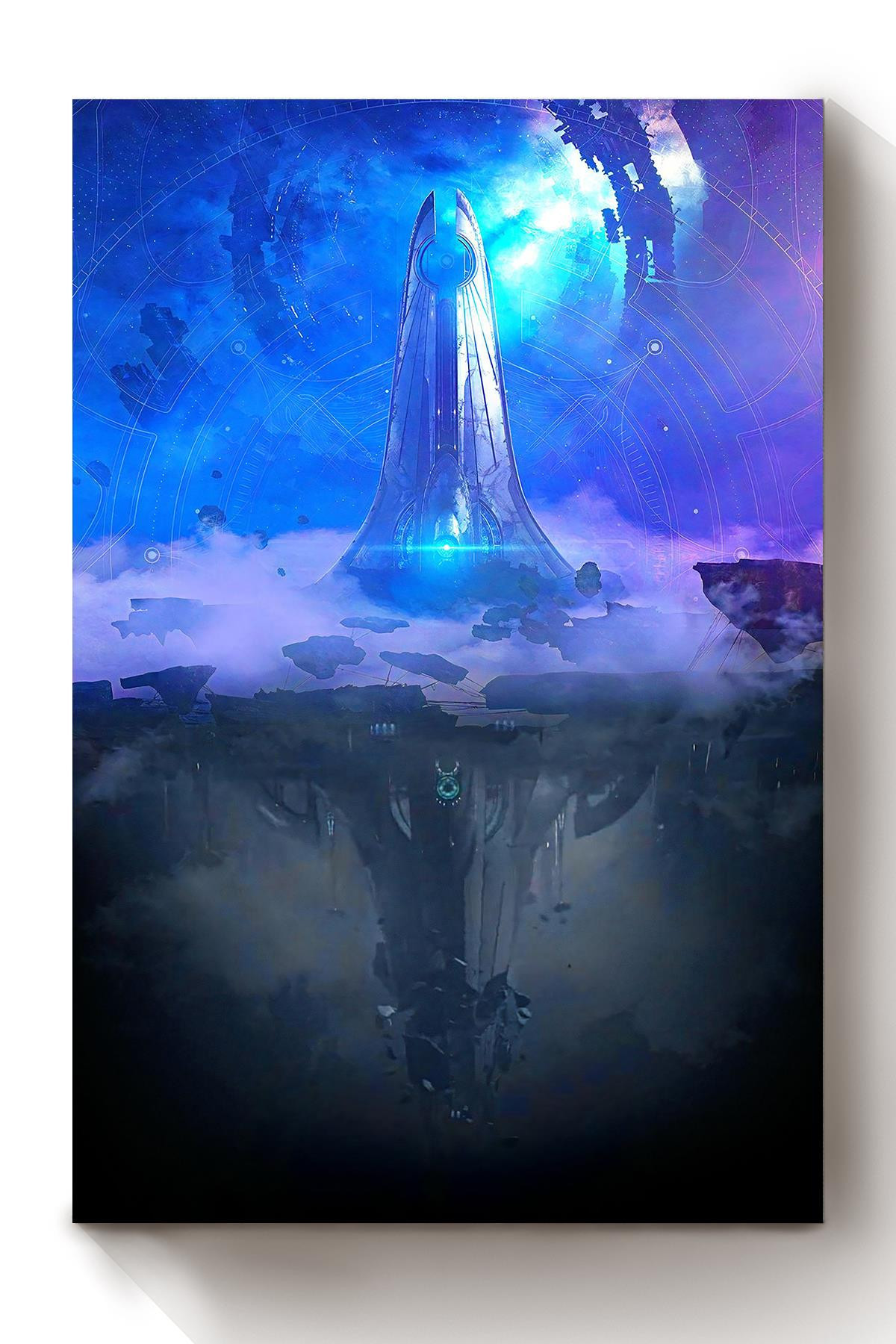 Destiny 2 Mmo Game Dreaming City Cool Pvp Game Canvas Wrapped Canvas 8x10