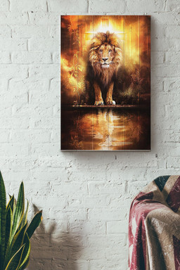 Lion King Of The Heaven Canvas Canvas Gallery Painting Wrapped Canvas  Wrapped Canvas 8x10