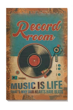 Record Music Music For Record Room Decor Classical Music Fan Gift Canvas Framed Prints, Canvas Paintings Wrapped Canvas 8x10