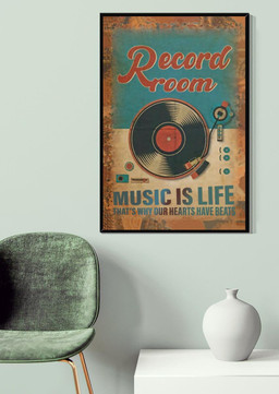 Record Music Music For Record Room Decor Classical Music Fan Gift Canvas Framed Prints, Canvas Paintings Wrapped Canvas 20x30