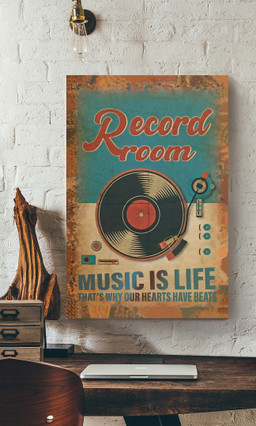 Record Music Music For Record Room Decor Classical Music Fan Gift Canvas Framed Prints, Canvas Paintings Wrapped Canvas 12x16