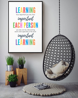 Learning How Important You Are How Important Each Person You Can See Canvas Gallery Painting Wrapped Canvas  Wrapped Canvas 16x24