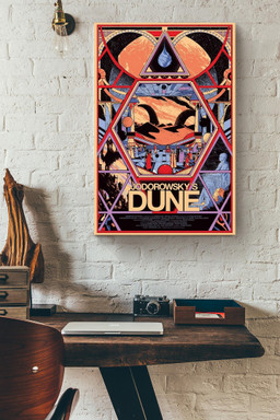 Jodorowskys Dune Classic Movie Canvas Wrapped Canvas 20x30