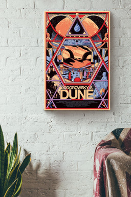Jodorowskys Dune Classic Movie Canvas Wrapped Canvas 12x16