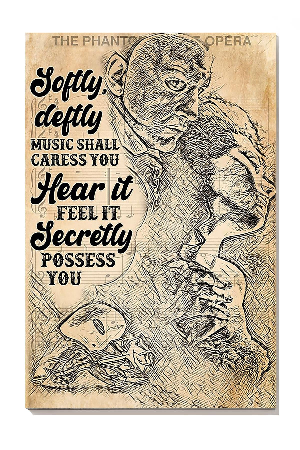 Music Shall Caress You Musical For Opera Artist Music Theatre Canvas Gallery Painting Wrapped Canvas Framed Prints, Canvas Paintings Wrapped Canvas 8x10