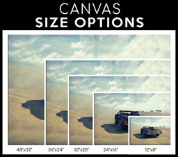 Madmax Single Canvas Rectangle Mad Max Canvas 00400 Wrapped Canvas 16x24