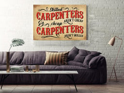 Skilled Carpenters Arent Cheap Skiing Gallery Canvas Painting For Framed Prints, Canvas Paintings Wrapped Canvas 16x24