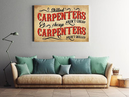 Skilled Carpenters Arent Cheap Skiing Gallery Canvas Painting For Framed Prints, Canvas Paintings Wrapped Canvas 20x30