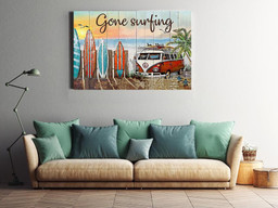 Surfers Gone Surfing Vintage Surfing Gallery Canvas Painting For Surfing Lover Framed Prints, Canvas Paintings Wrapped Canvas 20x30