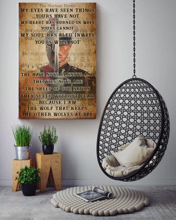 The Marines' Hymn Lyrics Song Gallery Canvas Painting Motivation Gift For Soldier Warrior Veteran Canvas Framed Prints, Canvas Paintings Wrapped Canvas 16x24