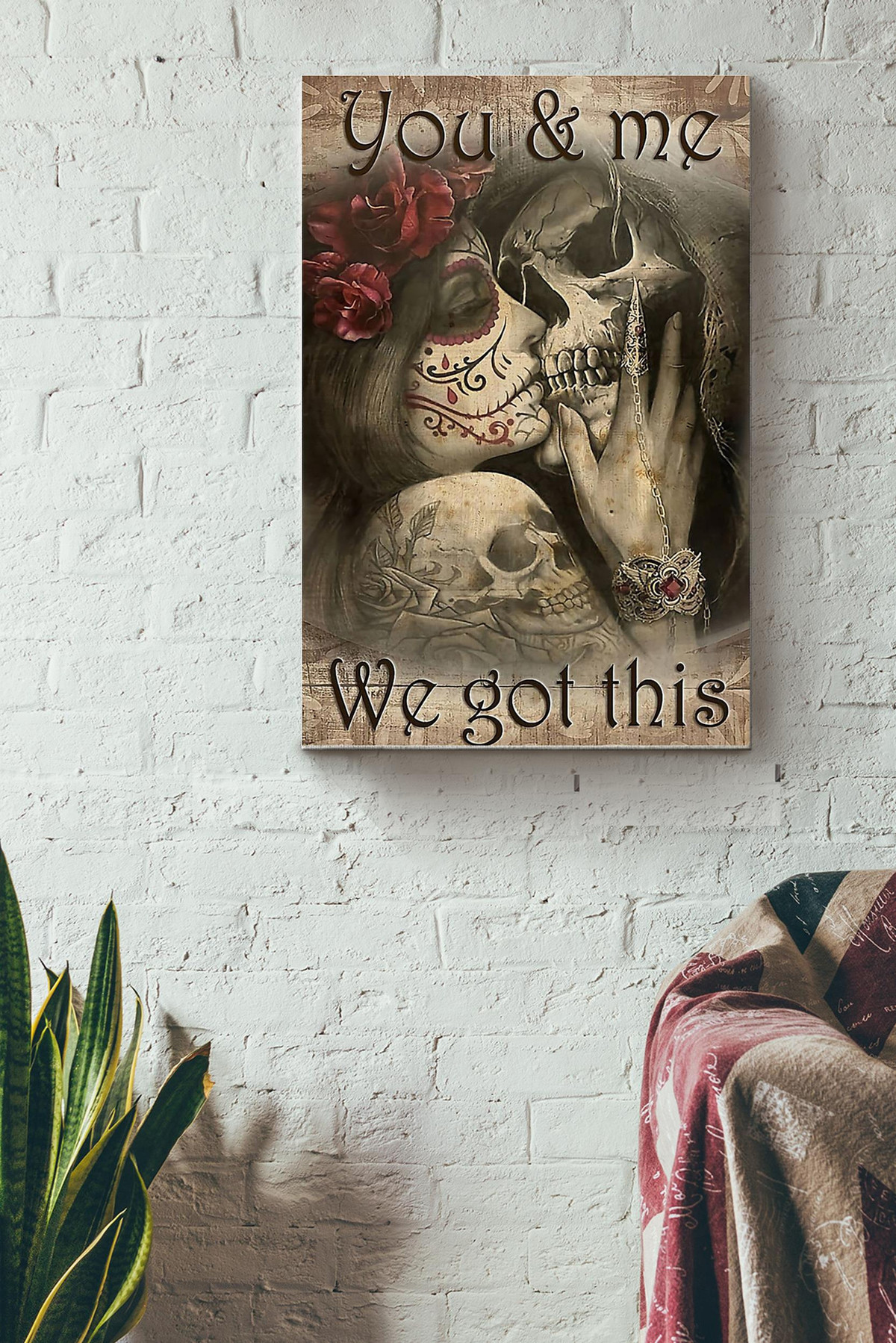 Tattoos Art You And Me We Got This Canvas Gallery Painting Wrapped Canvas  Wrapped Canvas 8x10
