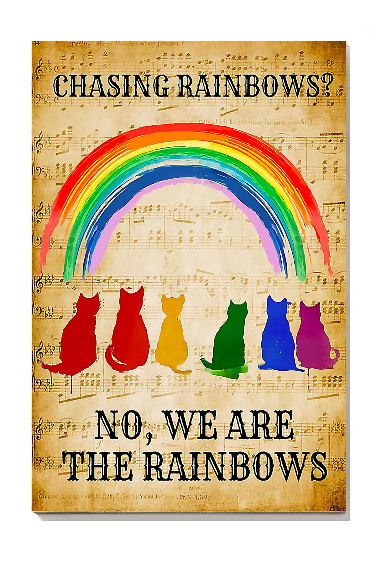 We Are The Rainbows Gallery Canvas Painting For Lgbt Lesbian Gay Idahot Pride Month Canvas Gallery Painting Wrapped Canvas Framed Prints, Canvas Paintings Wrapped Canvas 8x10