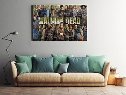 The Walking Dead Tv Series Actors Signature For Fan Canvas Canvas Gallery Painting Wrapped Canvas  Wrapped Canvas 24x36