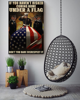 Veteran Coming Home Under A Flag Veteran Gallery Canvas Painting For Military Zone Decor Canvas Framed Prints, Canvas Paintings Wrapped Canvas 16x24