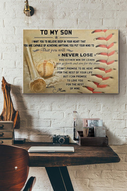 Baseball Mom To My Son Canvas Painting Ideas, Canvas Hanging Prints, Gift Idea Framed Prints, Canvas Paintings Wrapped Canvas 8x10