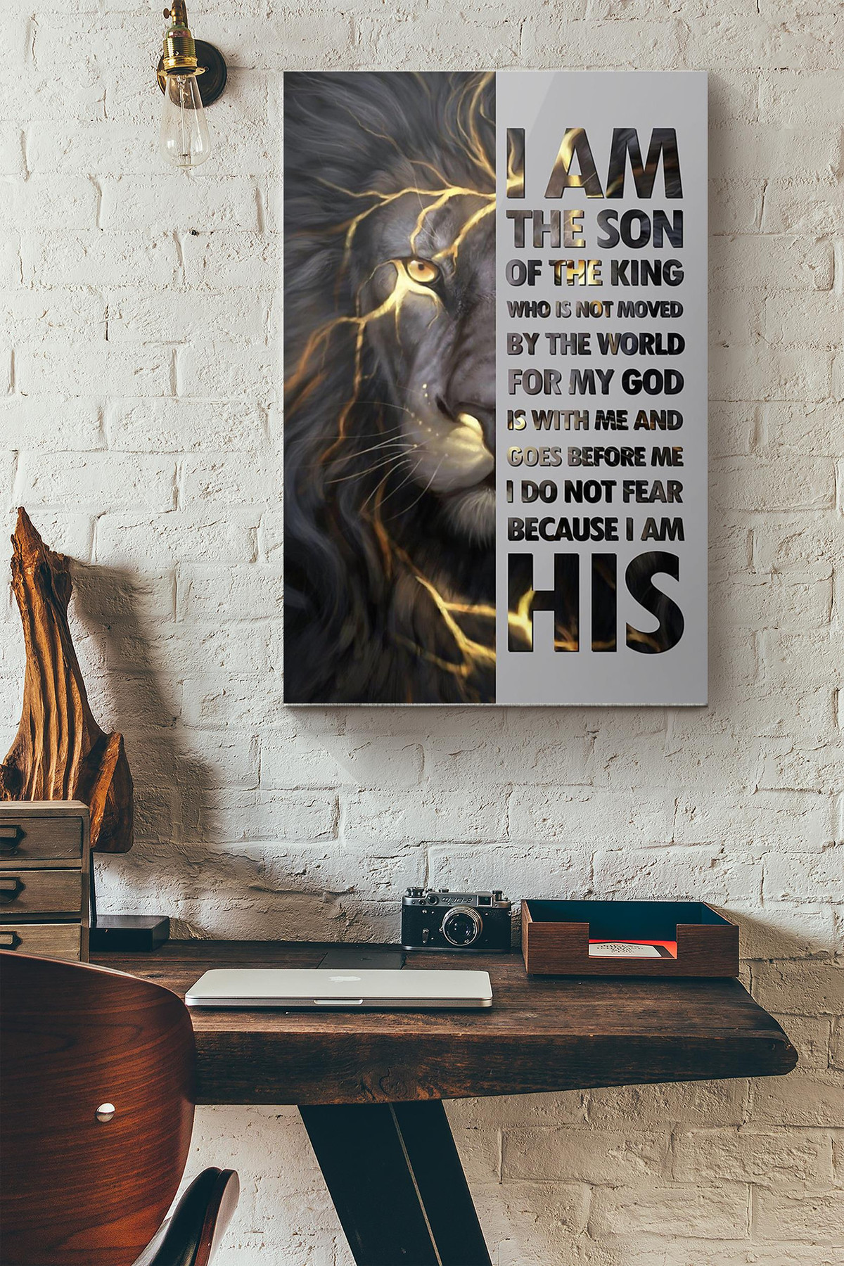 Lion I Am The Son Of The King Canvas Painting Ideas, Canvas Hanging Prints, Gift Idea Framed Prints, Canvas Paintings Wrapped Canvas 8x10