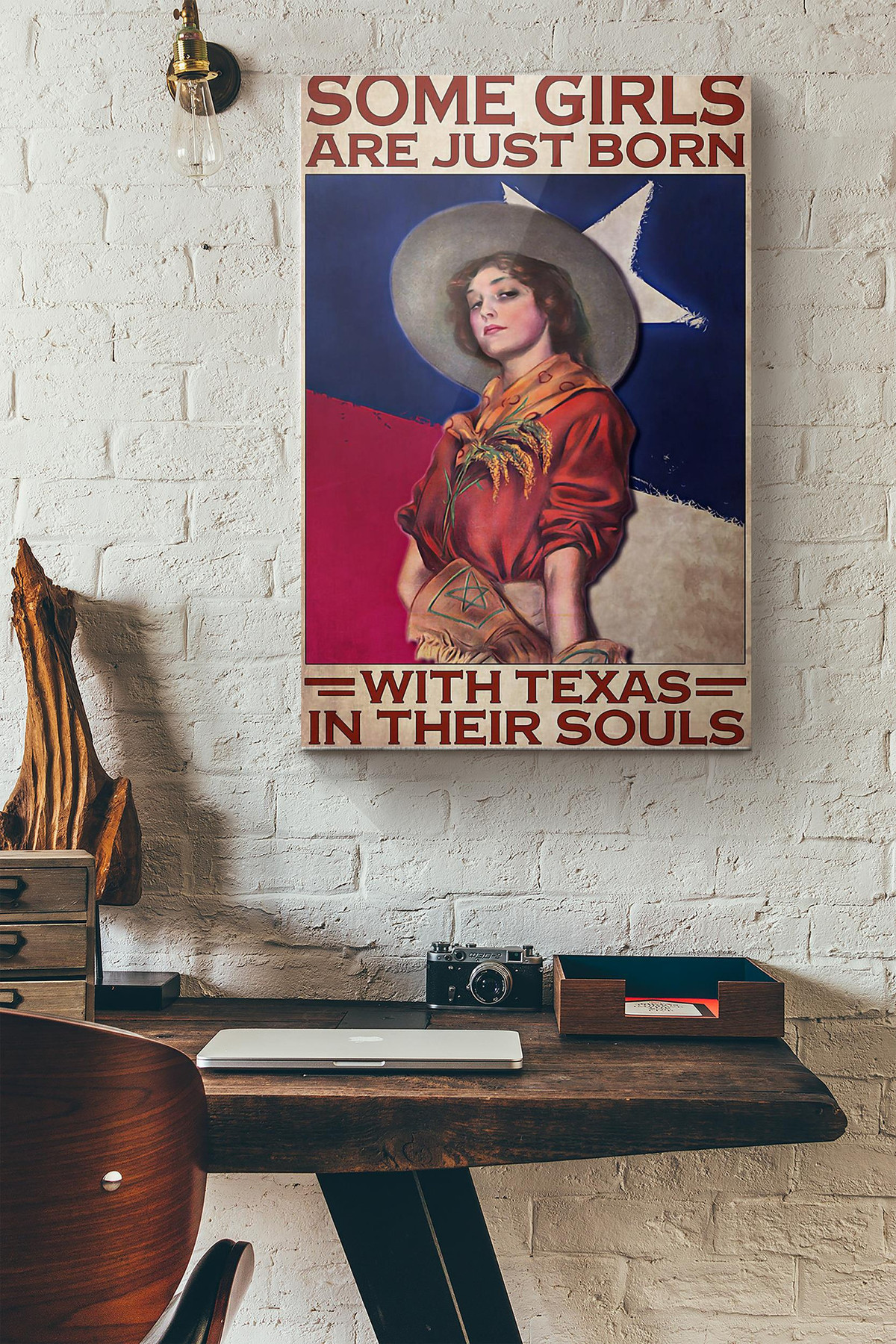 Some Girls Are Just Born With Texas In Their Souls Canvas Painting Ideas, Canvas Hanging Prints, Gift Idea Framed Prints, Canvas Paintings Wrapped Canvas 8x10