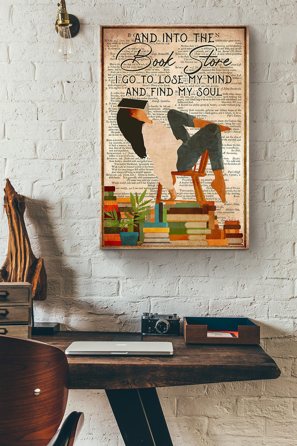 Sleeping Reading Into The Book Store I Lose My Mind Dictionary Canvas Painting Ideas, Canvas Hanging Prints, Gift Idea Framed Prints, Canvas Paintings Wrapped Canvas 8x10