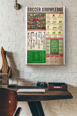 Soccer Knowledge Canvas Painting Ideas, Canvas Hanging Prints, Gift Idea Framed Prints, Canvas Paintings Wrapped Canvas 12x16