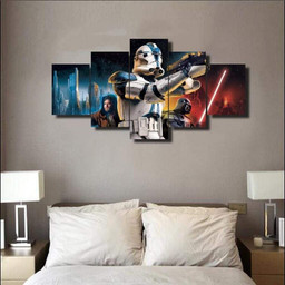 Clone Troopers of Star Wars Luxury Multi Canvas Prints, Multi Piece Panel Canvas Gallery Art Print