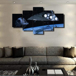 Star Wars in Space Luxury Multi Canvas Prints, Multi Piece Panel Canvas Gallery Art Print