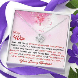 To My Wife - Thank you Gift - Love Knot Necklace (127)