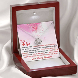 To My Wife - Thank you Gift - Love Knot Necklace (127)