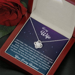 To My Wife - Thank you Gift - Love Knot Necklace (168)