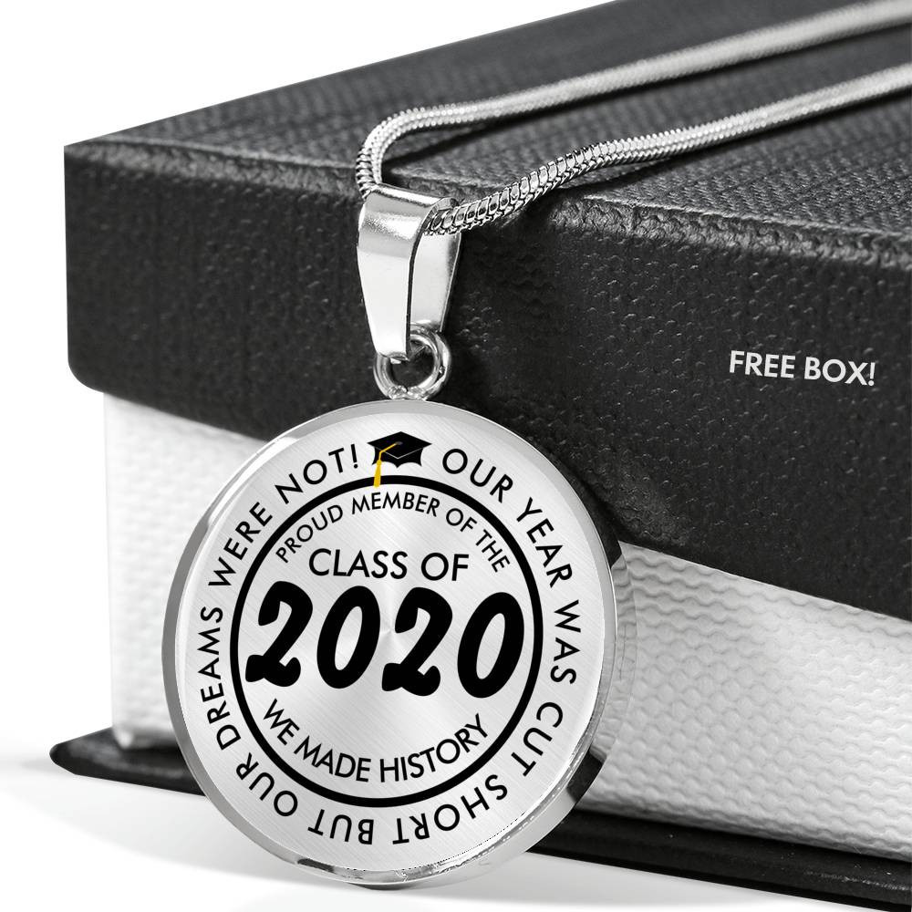Luxury Graduation Necklace - Class of 2020 [FREE Custom Engraving]