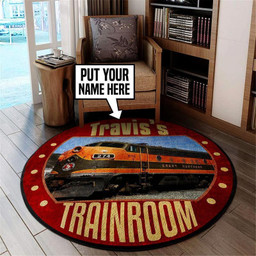 Personalized Gnr Great Northern Railway Round Mat Round Floor Mat Room Rugs Carpet Outdoor Rug Washable Rugs S (24In)