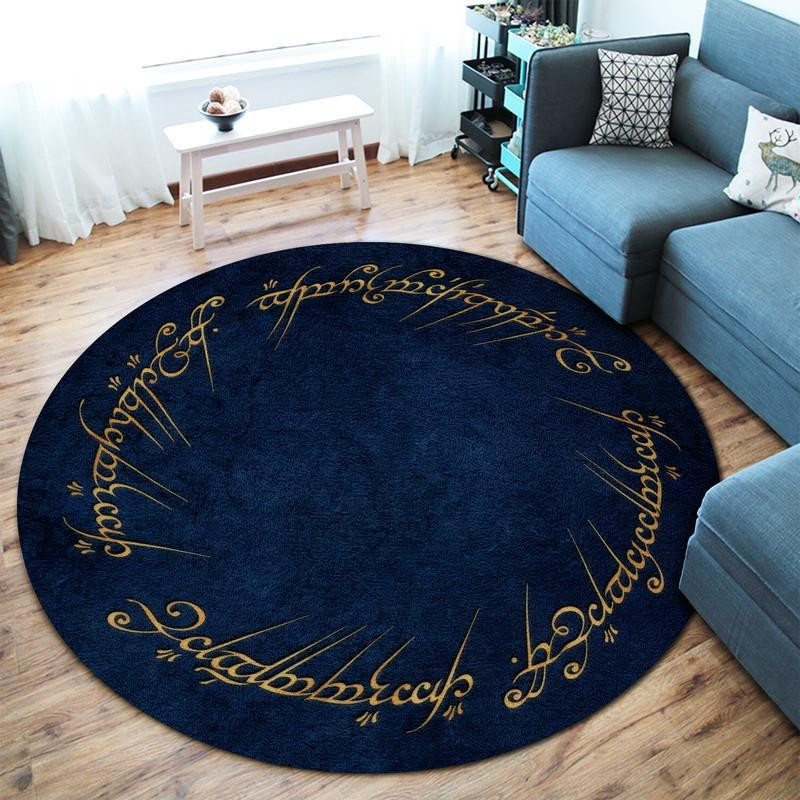 The Lord Of The Ring Living Room Round Mat Circle Rug S (24in)