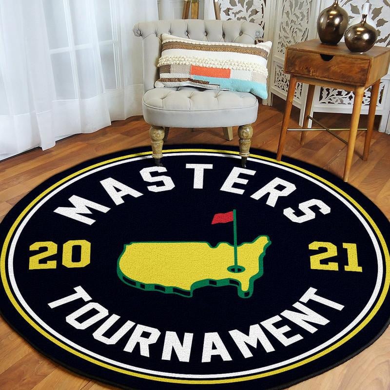Golf Round Mat Round Floor Mat Room Rugs Carpet Outdoor Rug Washable Rugs S (24In)