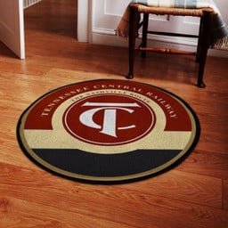 Tennessee Round Mat Tennessee Central Railroad Round Floor Mat Room Rugs Carpet Outdoor Rug Washable Rugs L (40In)