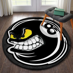 Ball Aufkleber Hot Rod Round Mat Round Floor Mat Room Rugs Carpet Outdoor Rug Washable Rugs Xl (48In)