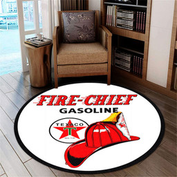 Hot Rod Gasoline Vintage Round Mat Round Floor Mat Room Rugs Carpet Outdoor Rug Washable Rugs M (32In)