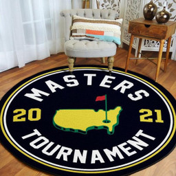 Golf Round Mat Round Floor Mat Room Rugs Carpet Outdoor Rug Washable Rugs Xl (48In)