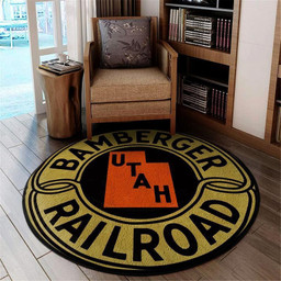 Bamberger Living Room Round Mat Circle Rug Bamberger Railroad M (32in)