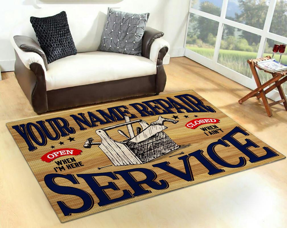 Personalized Repair Service Area Rug Carpet  Small (3x5ft)