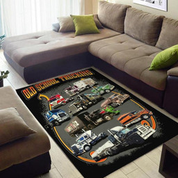 Convoy Area Rug Carpet Convoy Smokey And The Bandit Bj And The Bear White Line Fever Duel Maximum Overdrive Over The Top Big Trouble In Little China Movin On Large (5 X 8 FT)