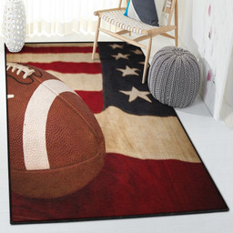 American Football Positions Art Deco Rug American Football Rug Rectangle Rugs Washable Area Rug Non-Slip Carpet For Living Room Bedroom Area Rug Small (3 X 5 FT)