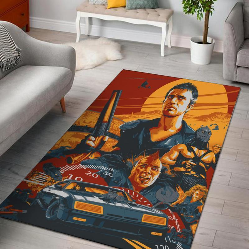 Madmax Area Rug Carpet Mad Max Fury Road 4 Small (3x5ft)