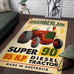 Chamberlain Tractor Area Rug Carpet  Medium (4 X 6 FT)