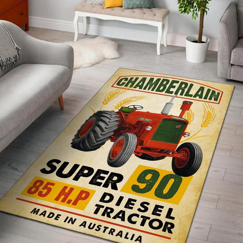 Chamberlain Tractor Area Rug Carpet  Small (3x5ft)