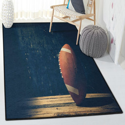 American Football Positions Carpets American Football Ball Rug Rectangle Rugs Washable Area Rug Non-Slip Carpet For Living Room Bedroom Area Rug Small (3 X 5 FT)