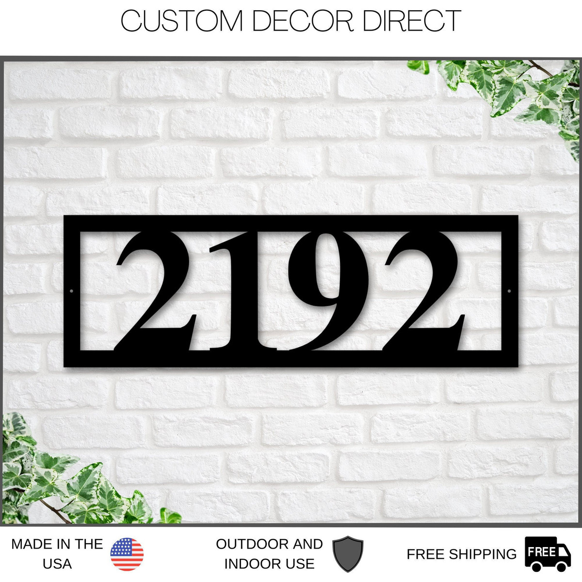 Custom Address Sign, Home Address Sign, Address Number, Address Sign, Metal Address Plaque, Metal House Numbers, Realtor Gift, Closing Gift Laser Cut Metal Signs Custom Gift Ideas 12x12IN
