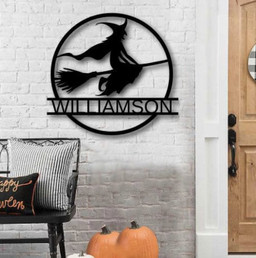 Personalized Halloween Sign, Halloween Sign, Halloween Decor, Halloween Metal Sign, Happy Halloween Sign, Halloween Decor, Family Sign Laser Cut Metal Signs Custom Gift Ideas 12x12IN