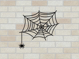 Halloween Spider Web Spider On The Web Metal Sign Halloween Themed Metal Sign Custom Metal Sign Wall Hanging Personalized Metal, Laser Cut Metal Signs Custom Gift Ideas 12x12IN