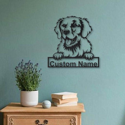 Kuvasz Dog Personalized Metal Wall Decor, Cut Metal Sign, Metal Wall Art, Metal House Sign, Metal Laser Cut Metal Signs Custom Gift Ideas 14x14IN