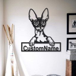 Personalized Cornish Rex Cat Metal Sign Art, Custom Cornish Rex Cat Metal Sign, Father&#39;s Day Gift, Pets Gift, Birthday Gift, Laser Cut Metal Signs Custom Gift Ideas 14x14IN