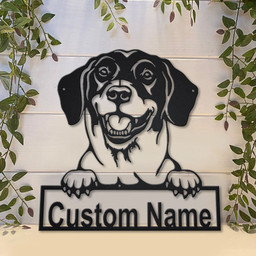Personalized Danish Dachsbracke Dog Metal Sign Art, Custom Danish Dachsbracke Dog Metal Sign, Animal Funny, Father&#39;s Day Gift, Pet Gift, Laser Cut Metal Signs Custom Gift Ideas 14x14IN